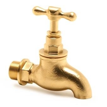 T হ্যান্ডেল পাইপলাইন ট্যাপ ব্রাস Bibtaps Nozzle 1/2in পুরুষ থ্রেড ব্রাস Bib Taps