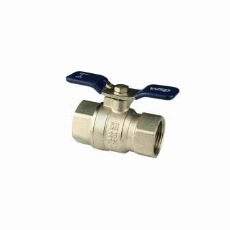 INOB200 ব্রাস বল ভালভ DN15 Bore Butterfly Handle Valve 1/2in - 2in মহিলা থ্রেড