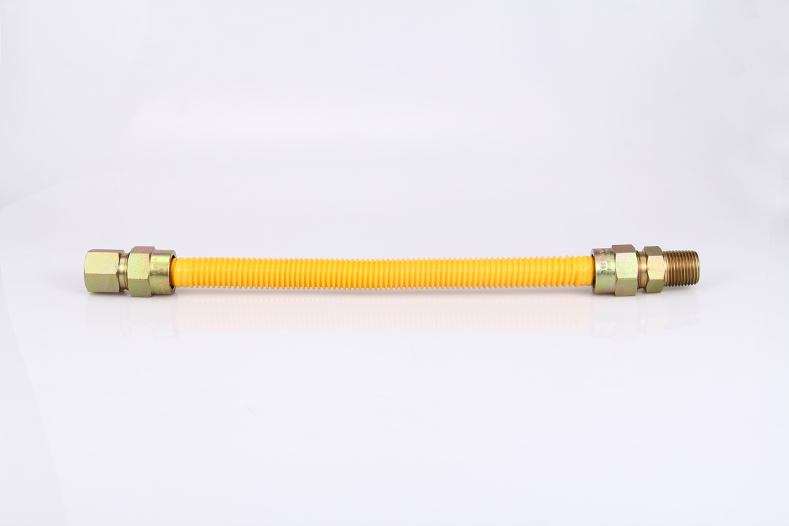 গ্যাস সংযোগকারী জন্য 150PSI Ss304 নমনীয় পায়ের পাতার মোজাবিশেষ corrugated স্টেইনলেস স্টীল পায়ের পাতার মোজাবিশেষ